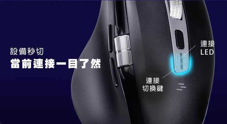 設備秒切 當前連接一目了然