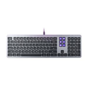日本Sanwa LCD 視覺化 Stream Deck 控制台磨砂面智能有線鍵盤
