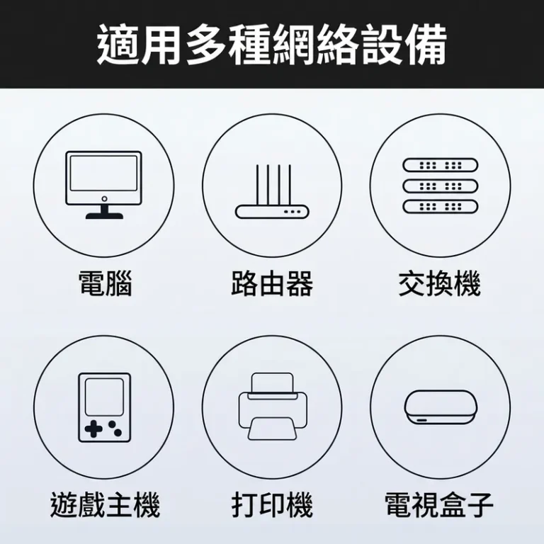 適用多種網絡設備 電腦 路由器 交換機 遊戲主機 打印機 電視盒子